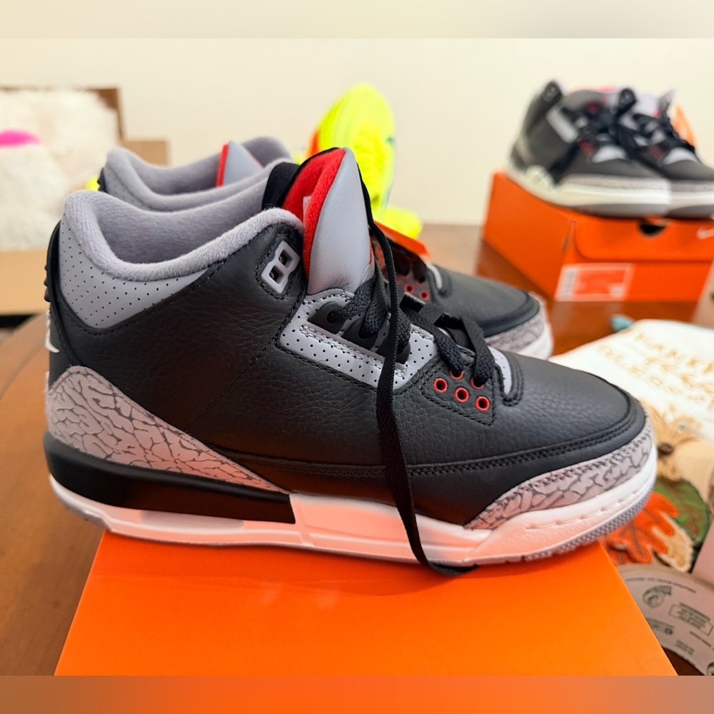 Jordan 3 Retro Black Cement size 9.5 New B Grade no box